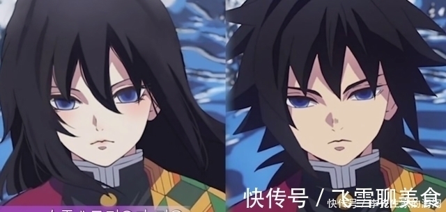 我妻善逸|官方画风下性转《鬼灭之刃》,富冈义勇变御姐,炭治郎变成萌妹子