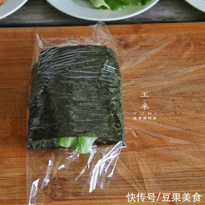 午餐肉|#我为奥运出食力# 折叠紫菜包饭，10分钟就能搞定的简单早餐