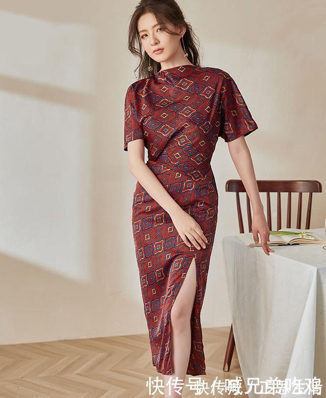 连衣裙 今年新出秋裙真太美了,挡不住的美丽气质,7080后女人不要错过