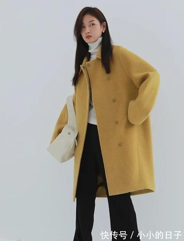 大衣 毛衣+半裙,大衣+针织衫,这才是秋冬的正确打开方式!
