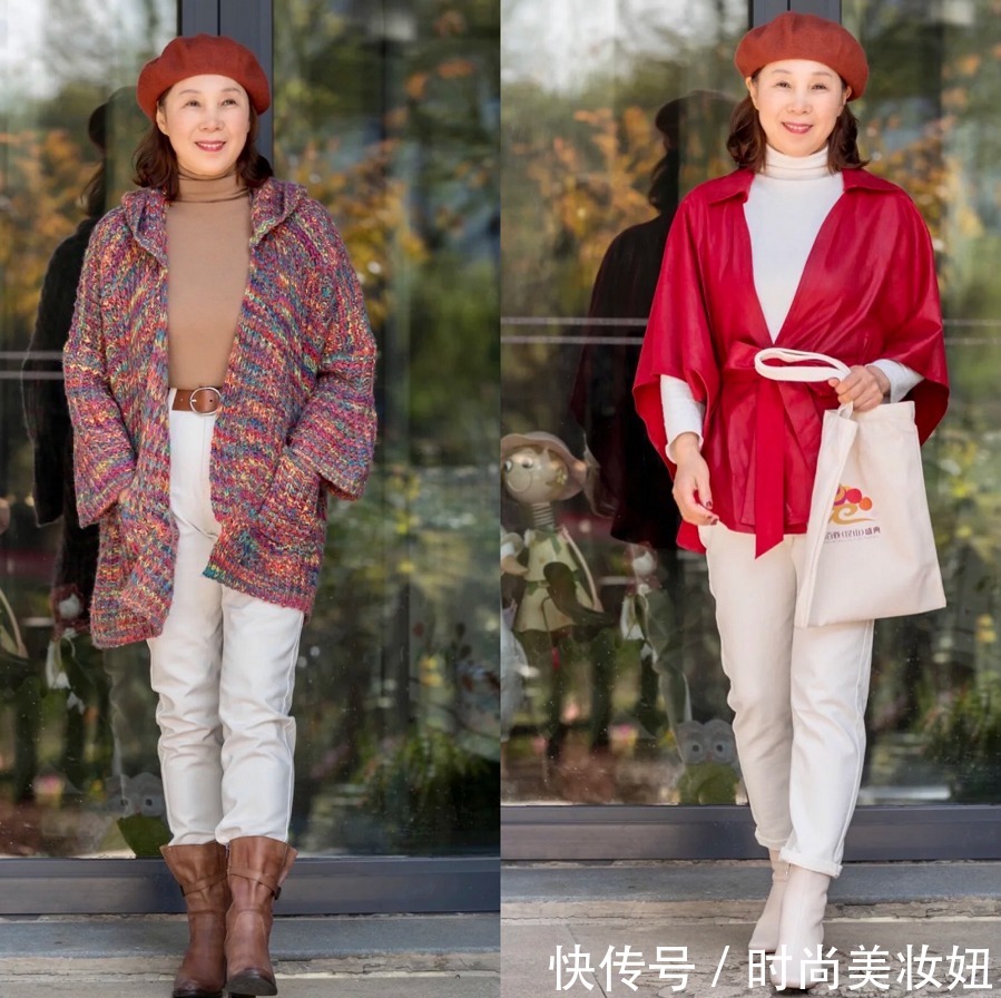 大妈 年过60岁又怎样?看这位奶奶穿搭洋气减龄,中国大妈该学学