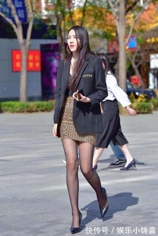 套装感 小姐姐穿搭短裤很漂亮,完美勾勒身材比例