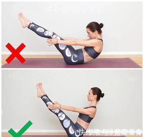 体式要点|23个常见易错瑜伽体式正误对比图,初学者尤其要注意啦