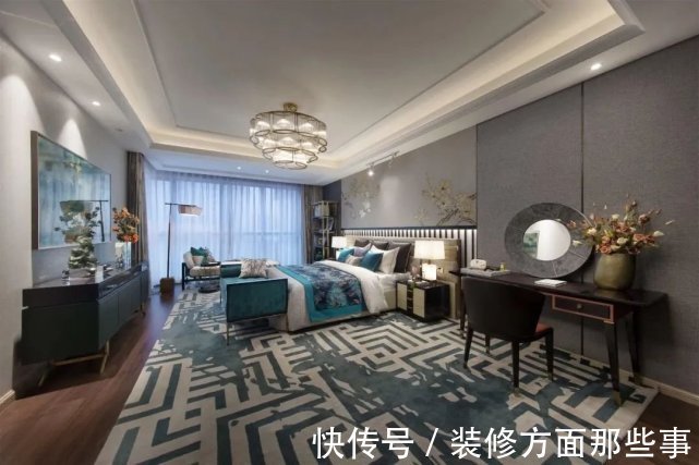 睡眠质量|180平新中式四居室，东方印象使人回味无穷