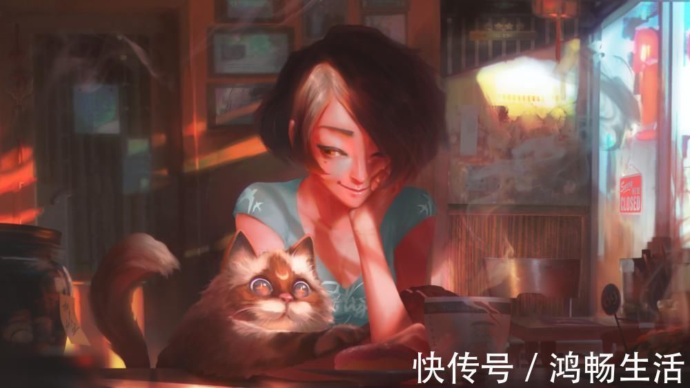 插画#光影使用十分漂亮的一组插画作品!画技绝对出色的精美大作!