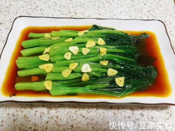 好吃下饭的耗油菜心几分钟就学到手