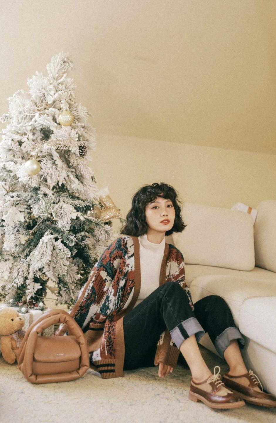 开衫 女人再不会打扮也别配“紧身衣”,毛衣才是最优雅,实用性极强