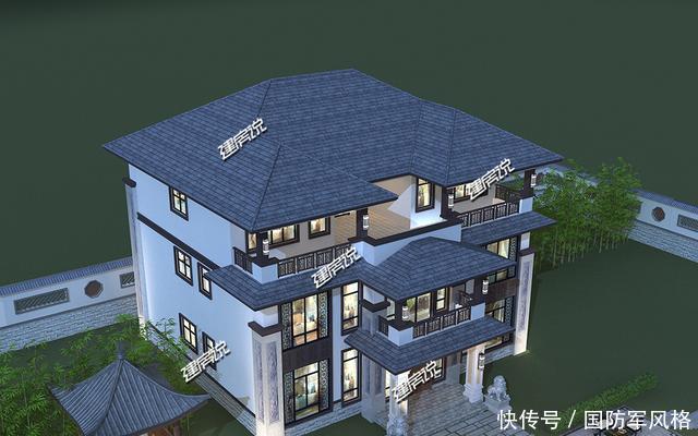 洗手间|千万不要错过这款新中式别墅,建一栋,享受故乡的好山好水