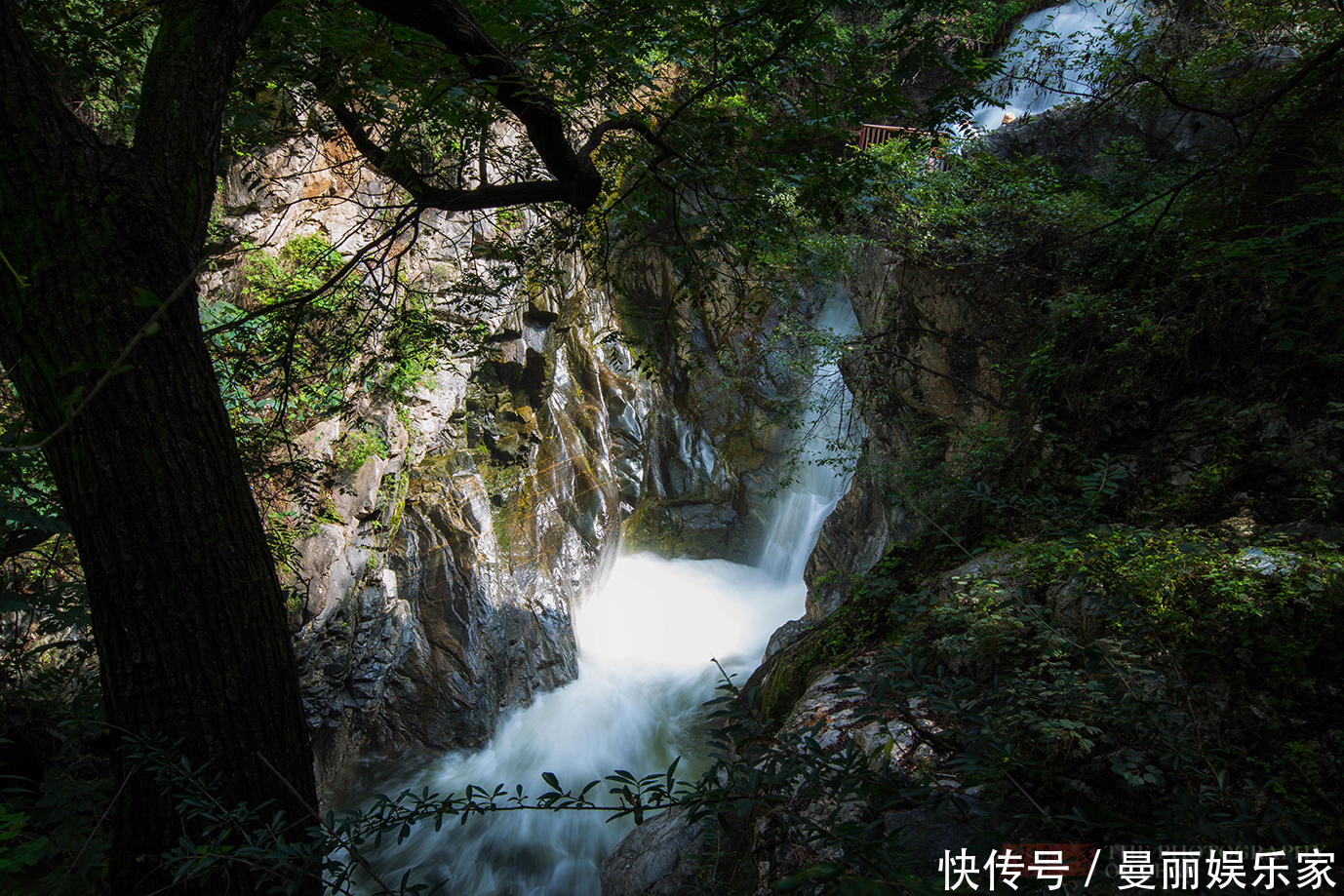 西安高冠瀑布，曾是多个朝代的皇家花园，却流传着一个神奇的故事