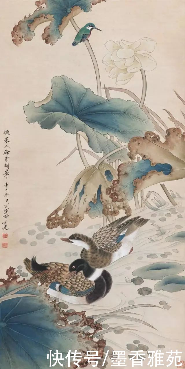 精品|太美了，艺术大师田世光精品花鸟画作品欣赏