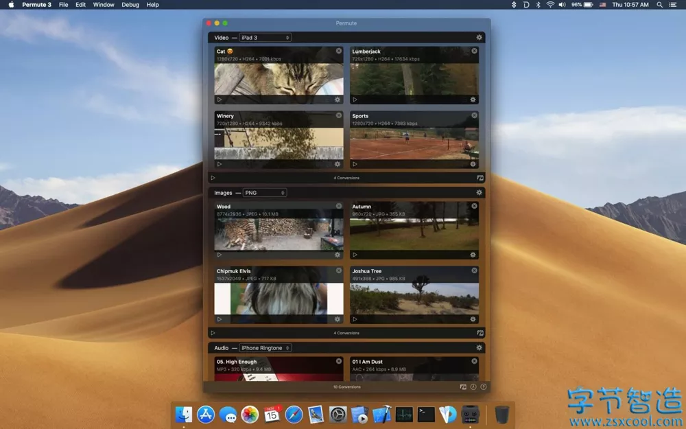 Permute for Mac 3.7.1 中文激活版 音视频媒体转换器-劳模下载