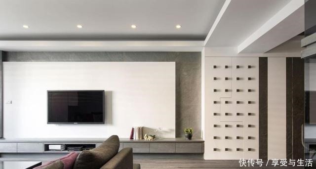 装修|电视机不流行挂墙上,如今这种新方式,越来越受欢迎,看完都想装!
