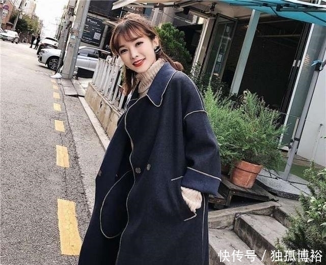 毛呢外套|发现:焦糖色早过时,现主流森系大衣+赫本裙,保暖清新巨减龄