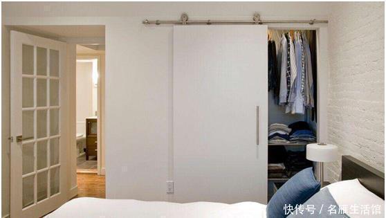 卧室|越来越多人卧室不买大衣柜,这样设计更潮流,好看实用省空间