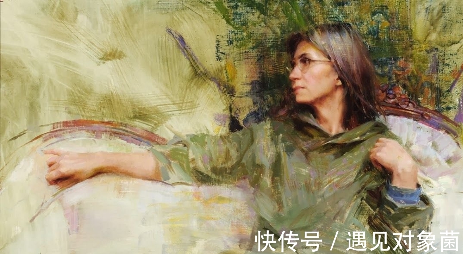 女王陛下#教科书式的经典画作,英国女王都赞赏不已的“大触之神”理查德