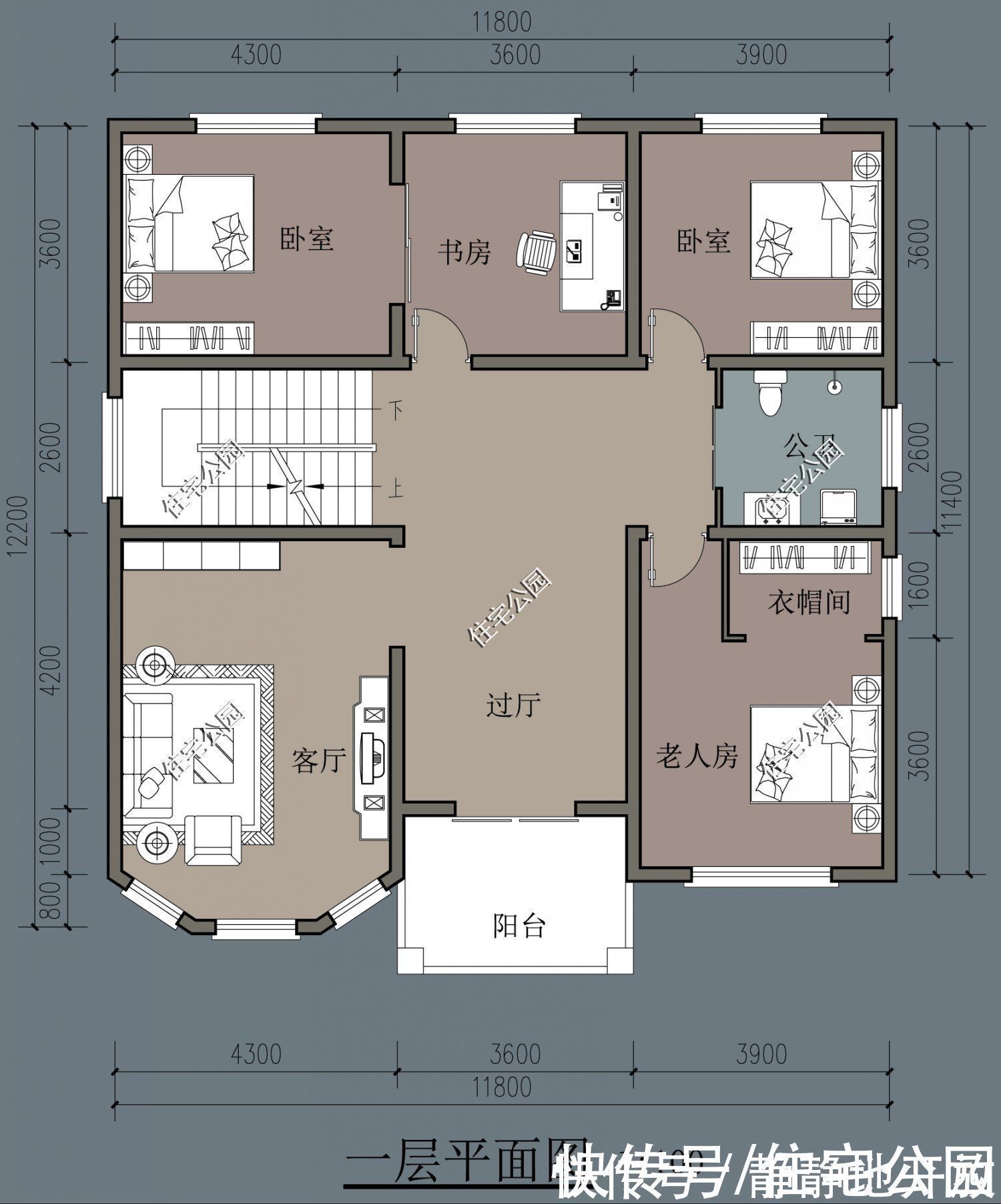 实用|10套柴火灶户型推荐,实用性不输城里小区房,尤其是第6套太美了