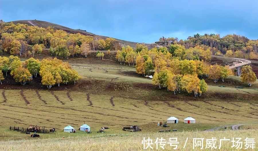 日落|中秋节在乌兰布统敖包吐后山，拍摄骆驼冲沙，遇见美丽的晚霞