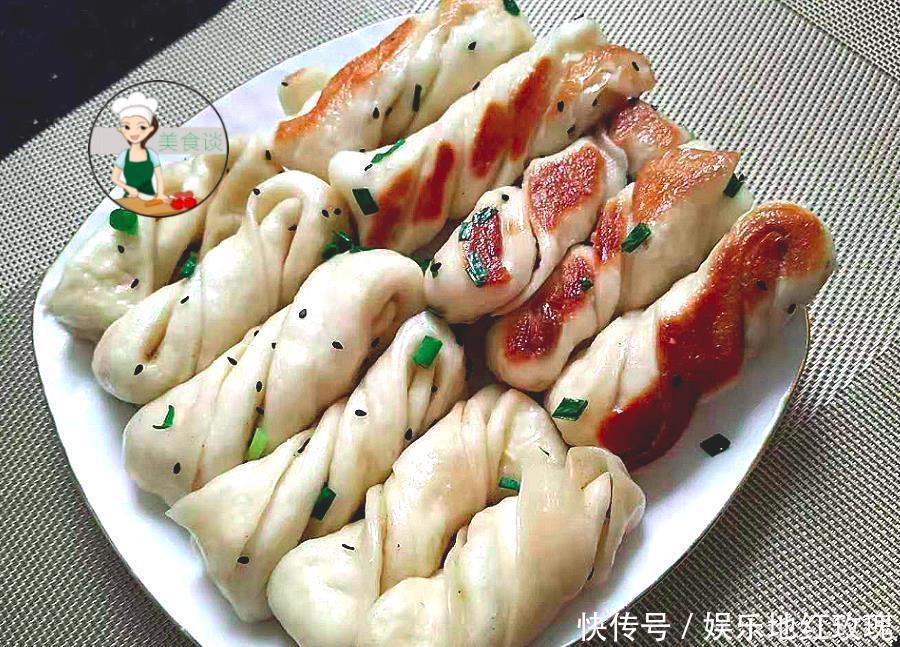 面团|面食此做法,不烤也不炸,一卷一煎8分钟出一锅,营养好吃又饱腹