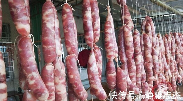 腊肠灌好后不能直接晒，教你正确的做法，又香又入味，耐存不易坏