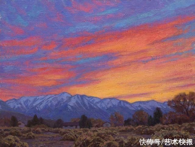 绘画@美国现实主义画家查尔斯穆恩奇油画作品欣赏