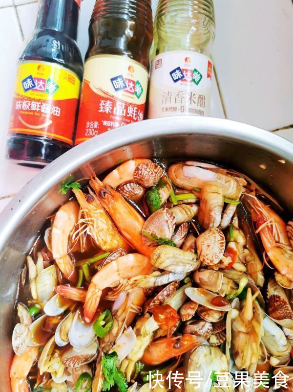 蛏子|大厨教我的捞汁小海鲜的做法，确实比我自己做的讲究