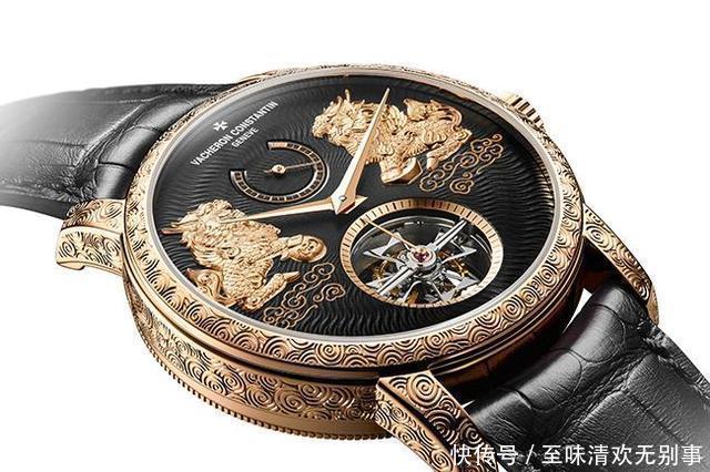 江诗丹顿陀飞轮腕表，新年麒麟出没献祥瑞