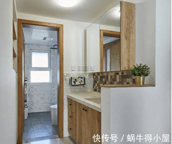 玄关|85㎡采光0分小黑屋,完美蜕变3室2厅敞亮房!舒适的成功改造