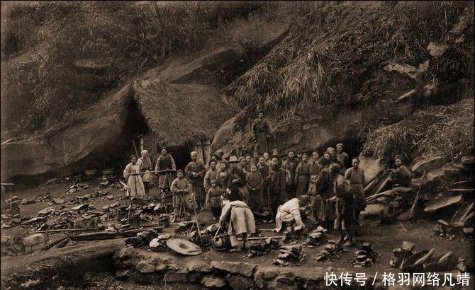 低调|清朝老照片:图6是英国雇佣军,图10是清朝低调奢华的切糕