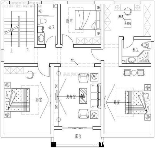 四层|11.3×11.7米新中式四层别墅，4个客厅这样的户型喜欢吗