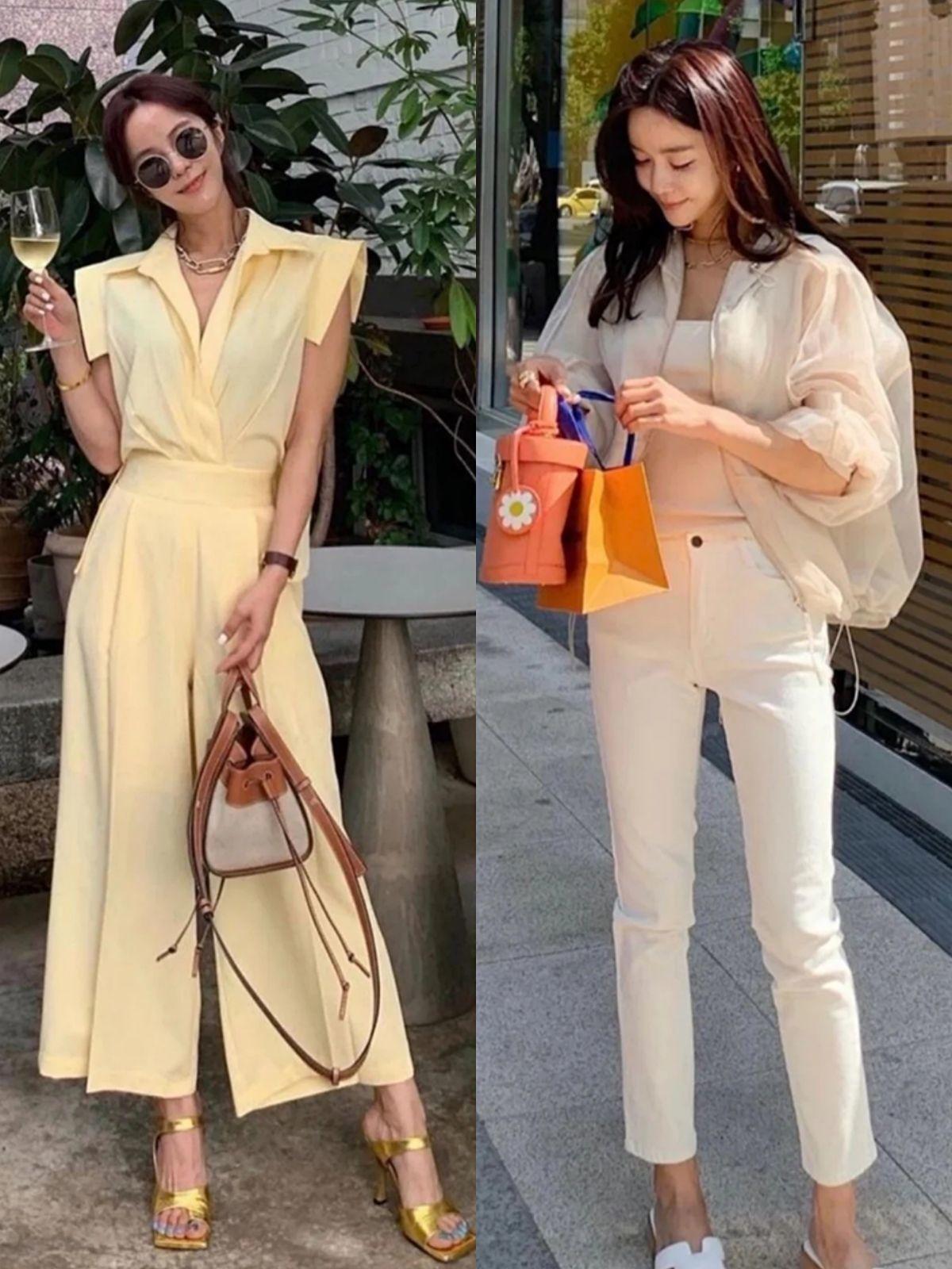经典色|又被韩国穿搭高手“惊艳”到,chic又高级,学着穿提升气质并不难