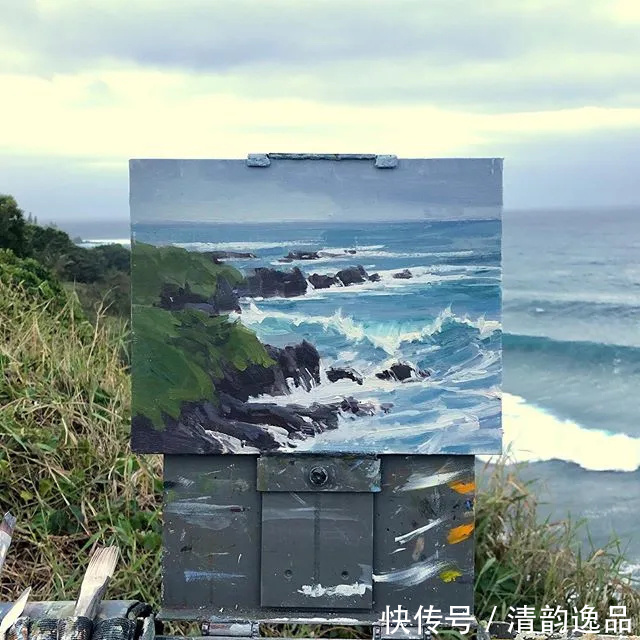 美国|美国艺术家亚伦·舒尔风景写生作品选集