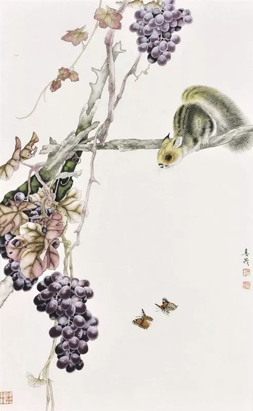 代表作品@米春茂笔下的猫,趣萌可爱,稚气童真