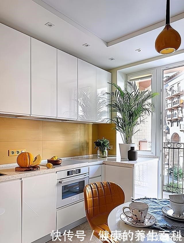 温馨|父女俩同住48㎡公寓,坚持“去客厅化”设计,全屋配色温馨舒适!