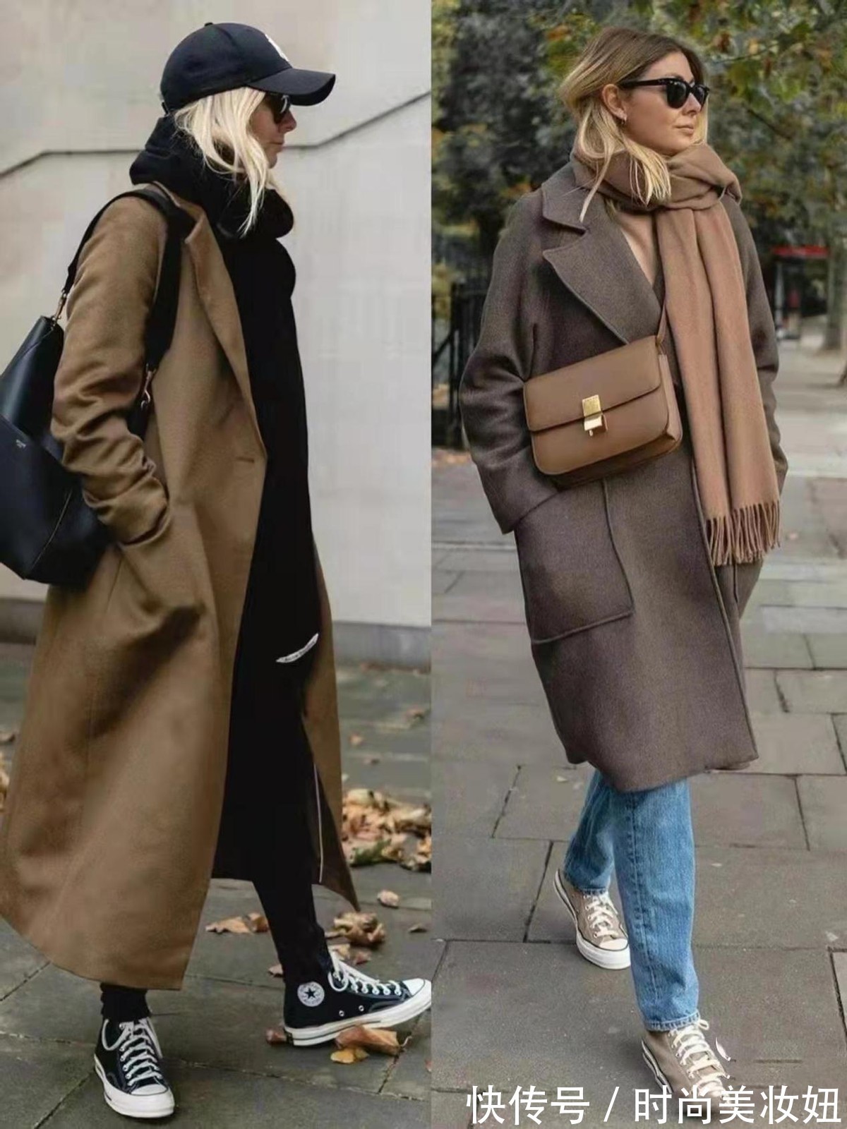 小白鞋|上了40岁的女人,尽量少穿高跟鞋,一双帆布鞋搭遍所有又减龄