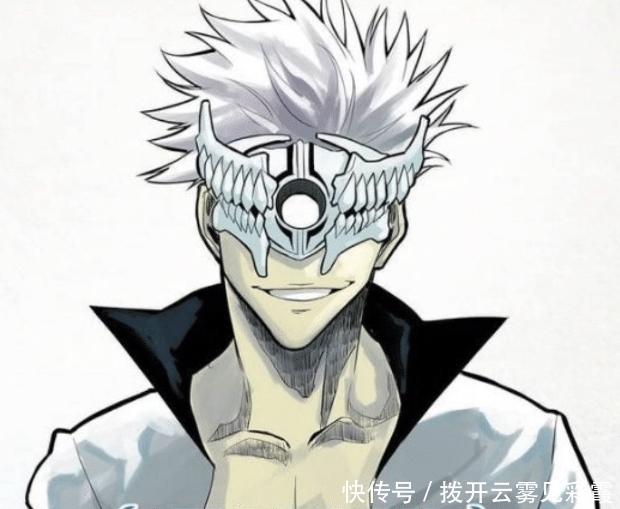 死神|不同漫画风格的五条悟,JOJO版神似茸茸,火影版是卡卡西?