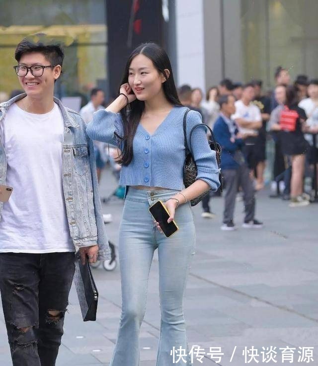 时尚|时尚牛仔裤带来青春闲适的感觉，细节的立体剪裁很用心