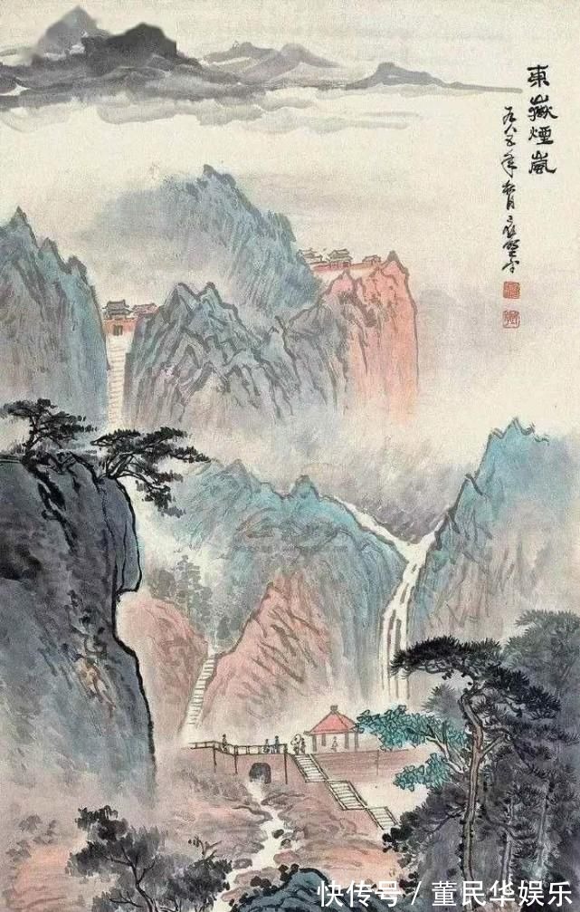 无墨$苍润拙朴,格调清明——应野平中国山水画作品欣赏