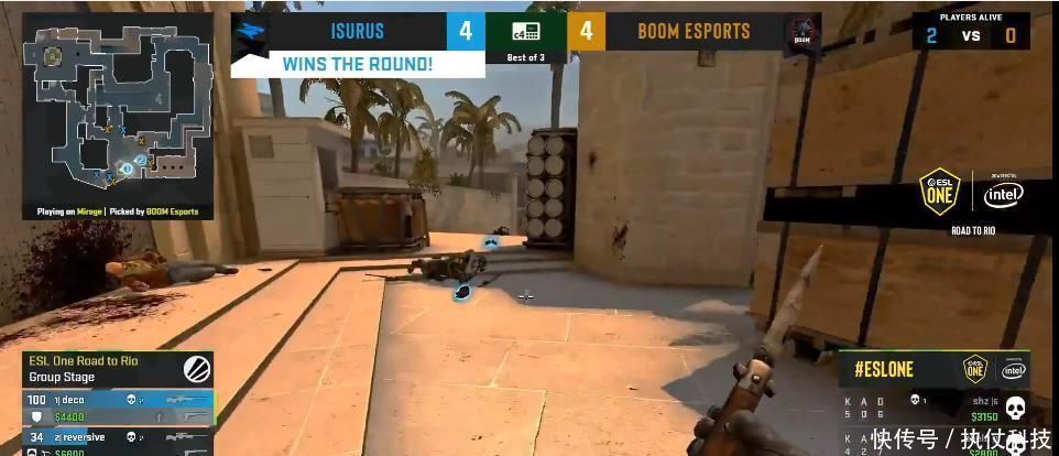 加时阶段|CSGOBOOM成南美洲赛区霸主，ESL三战全胜，积9分位列小组第一