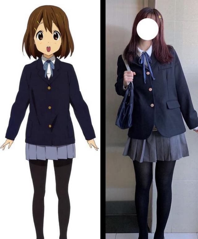 造型|跟着动漫角色学JK造型穿搭,学院风很文艺,你学会了吗?