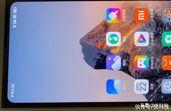 打孔屏|攻克技术难关！小米MIX 4真机屏幕首曝：100%完整全面屏
