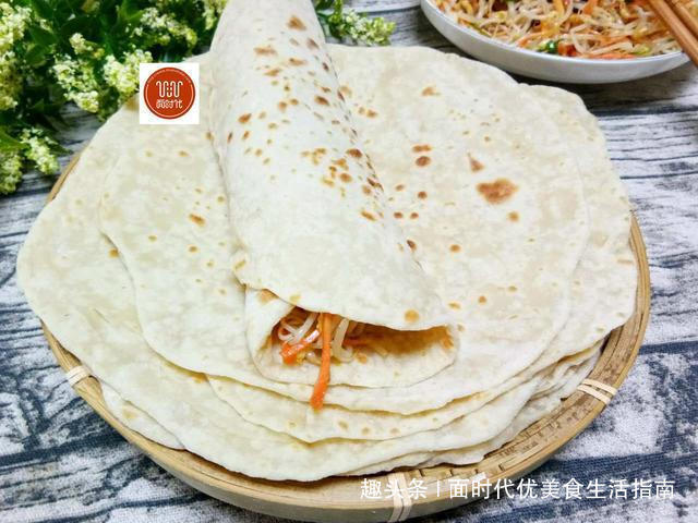 家常烙饼最简单的方法,多加这一步,又软又薄,一分钟烙一张!