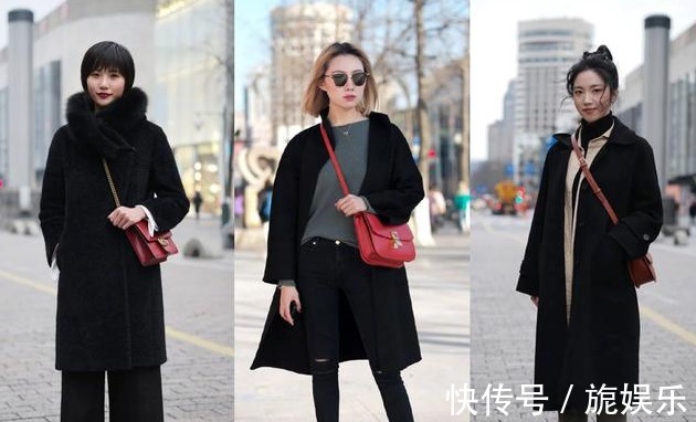 黑色 黑色的大衣搭配什么样的书包,40岁的女人显年轻15岁