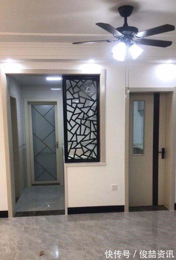 洗手台|花了10万块就把硬装搞定了,没钱只能省了,洗手台的设计还挺独特