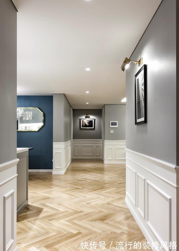 衣帽间|家与家的差距是风格，166.5㎡的家选择法式风，优雅感藏不住了