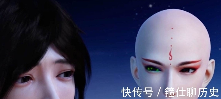 cos|小哥哥cos无心大师，烈焰红妆太传神，打破了次元壁的即视感