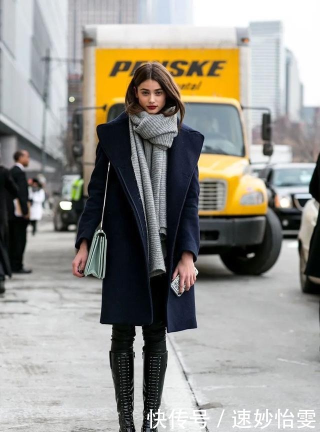 脚踝|冬季穿搭注意这4点,保暖不臃肿,太显瘦了吧