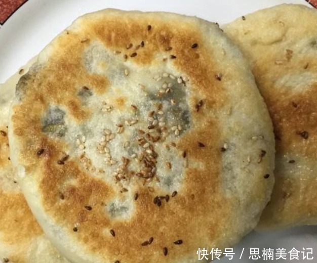 面食|简单好吃的面食,比馒头更香甜,简单一烙,香酥美味吃不够
