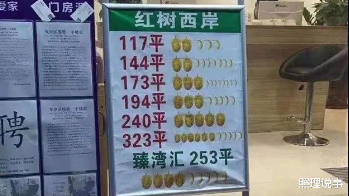 水果|一个榴莲代表一千万房产中介用水果代替挂牌价,被惩治了