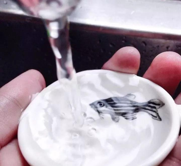 陶罐|印度女孩在白陶罐上画出逼真游鱼,网友评论似在水中游
