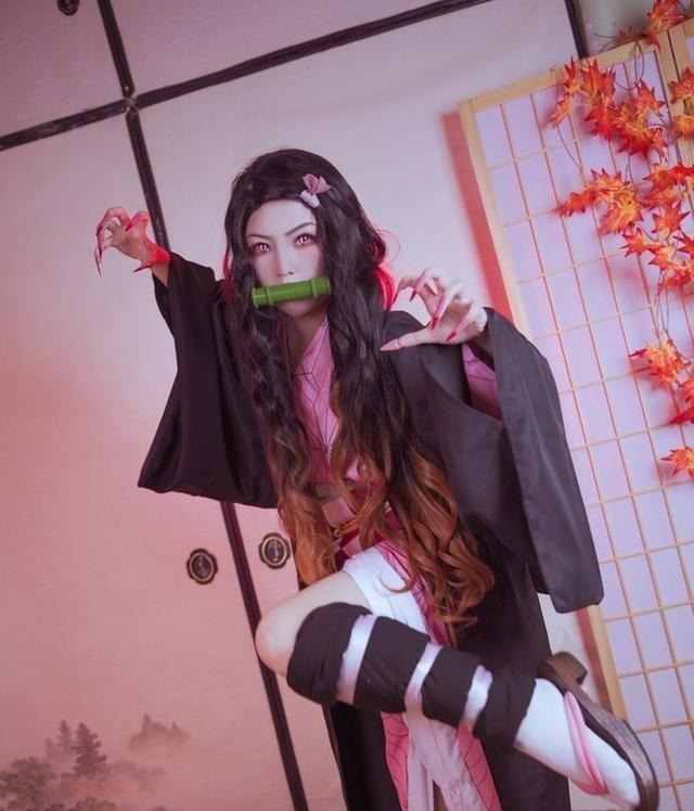 動漫|不同年齡階段Cos禰豆子到底有啥區別三歲版禰豆子萌化所有人